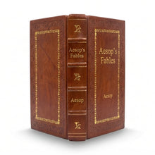 Aesop’s Fables by Aesop handcrafted leather bound edition