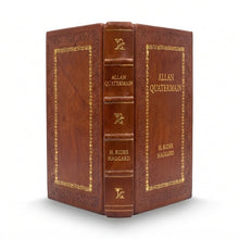 Allan Quatermain by H. Rider Haggard handcrafted leather bound edition