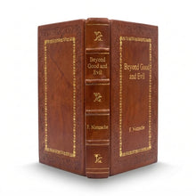 Beyond Good and Evil by Friedrich Nietzsche handcrafted leather bound edition