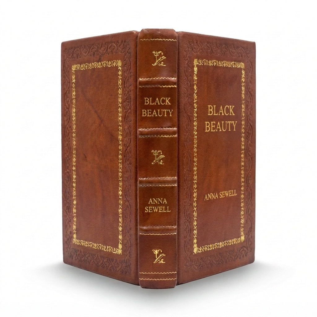 Black Beauty by Anna Sewell handcrafted leather bound edition