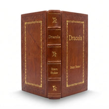 Dracula by Bram Stoker handcrafted leather bound edition