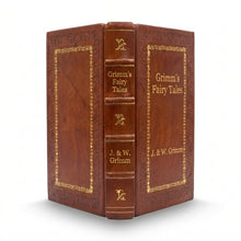 Grimm’s Fairy Tales by Jacob Grimm & Wilhelm Grimm handcrafted leather bound edition