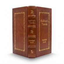 Gulliver’s Travels by Jonathan Swift handcrafted leather bound edition