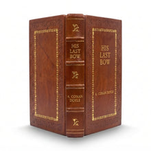 His Last Bow by Arthur Conan Doyle handcrafted leather bound edition