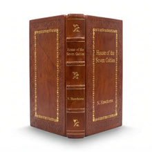 The House of the Seven Gables by Nathaniel Hawthorne handcrafted leather bound edition