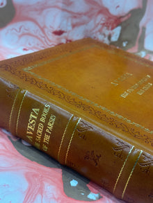 The Avesta: Sacred Books of the Parsis | Leather Bound Edition