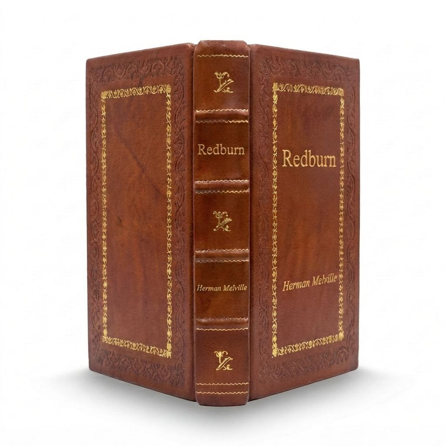 Redburn by Herman Melville — handcrafted leather bound edition with gold embossing