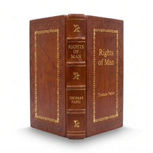 Rights of Man by Thomas Paine handcrafted leather bound edition