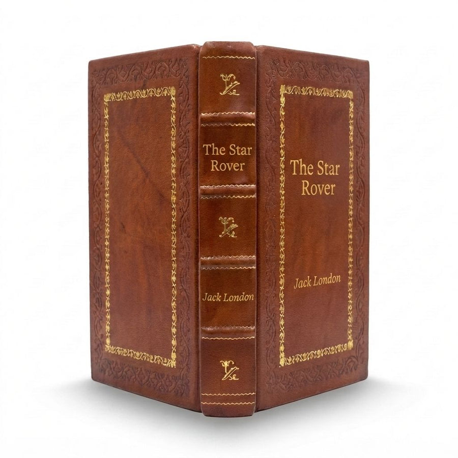 The Star Rover by Jack London — handcrafted leather bound edition with gold embossing