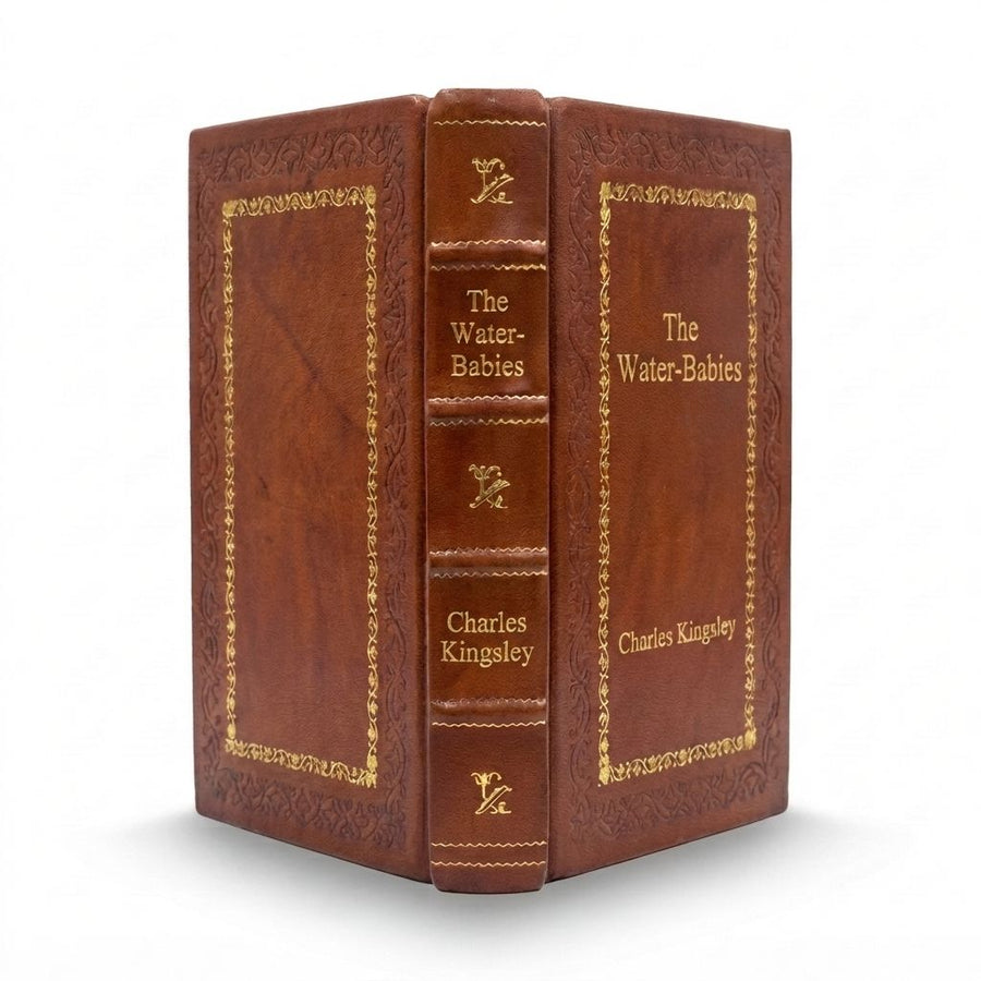 The Water-Babies by Charles Kingsley — handcrafted leather bound edition with gold embossing