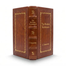 The Brothers Karamazov by Fyodor Dostoevsky handcrafted leather bound edition
