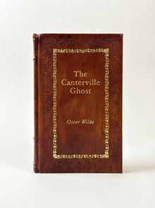 The Canterville Ghost by Oscar Wilde handcrafted leather bound edition