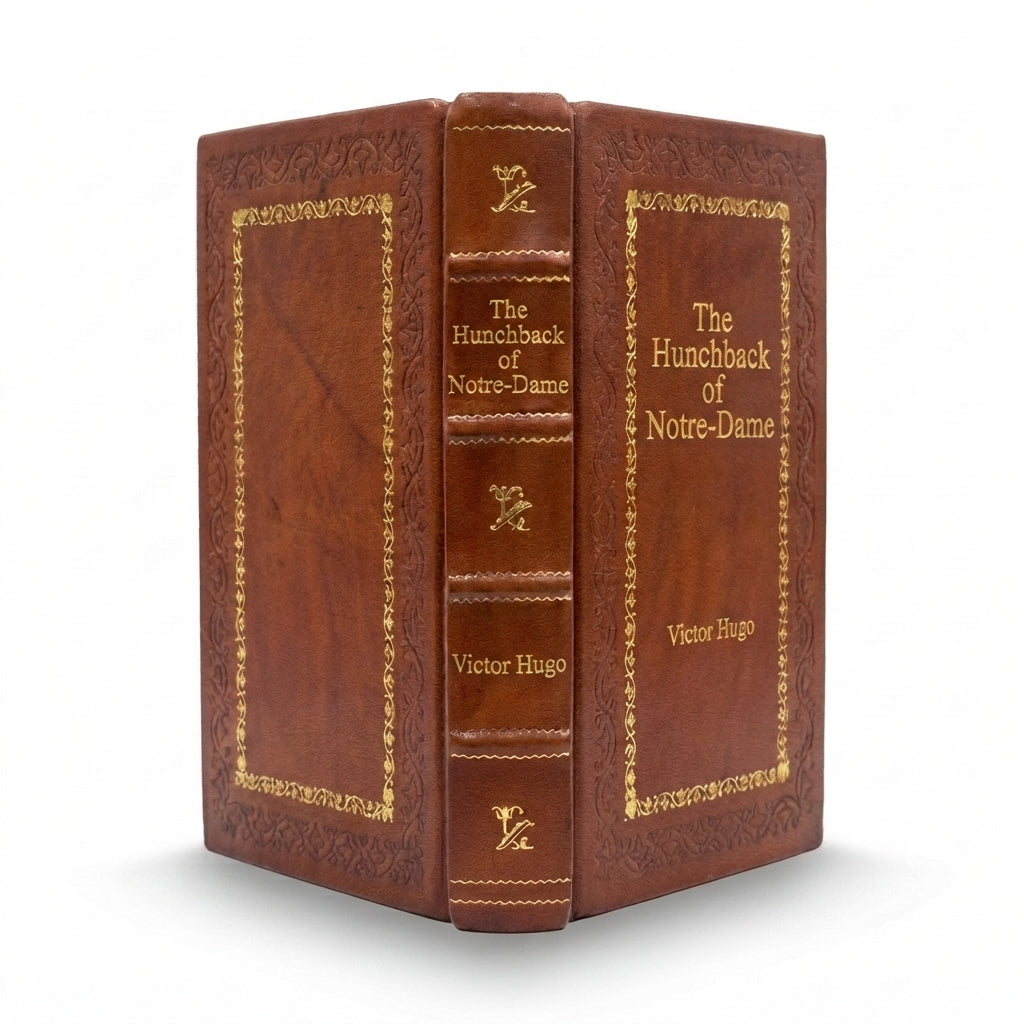 The Hunchback of Notre-Dame by Victor Hugo handcrafted leather bound edition