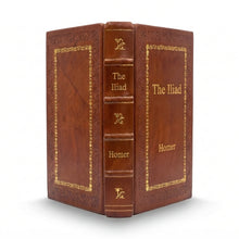 The Iliad by Homer handcrafted leather bound edition