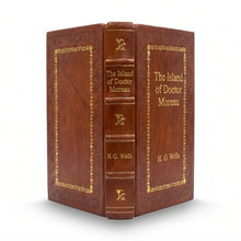 The Island of Doctor Moreau by H. G. Wells handcrafted leather bound edition