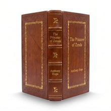 The Prisoner of Zenda by Anthony Hope handcrafted leather bound edition