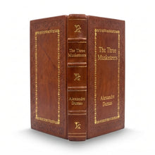The Three Musketeers by Alexandre Dumas handcrafted leather bound edition