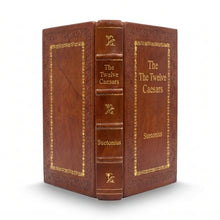 The Twelve Caesars by Suetonius handcrafted leather bound edition