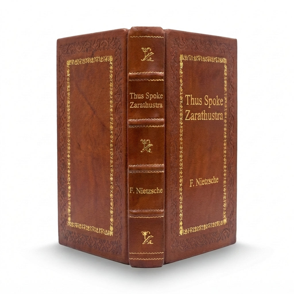 Thus Spoke Zarathustra by Friedrich Nietzsche handcrafted leather bound edition