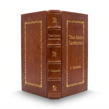 Thus Spoke Zarathustra by Friedrich Nietzsche handcrafted leather bound edition