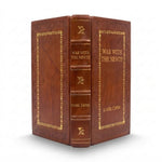 War with the Newts by Karel Čapek — handcrafted leather bound edition with gold embossing