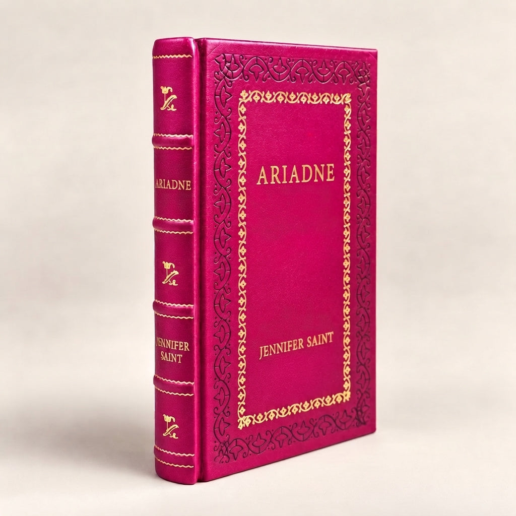 Ariadne by Jennifer Saint leather-bound edition with gold-tone foil spine
