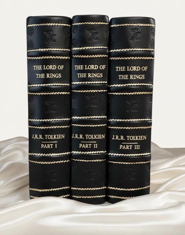 Lord of the Rings Leather Bound Collector's Edition: Gold Foil