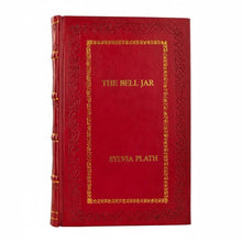 The Bell Jar By Sylvia Plath, Leather Bound