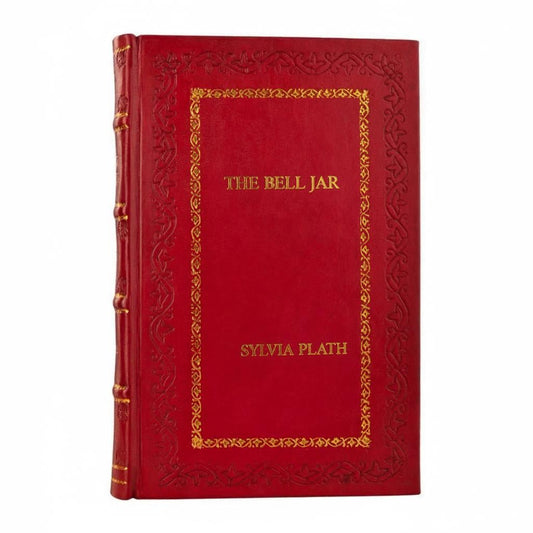 The Bell Jar By Sylvia Plath, Leather Bound