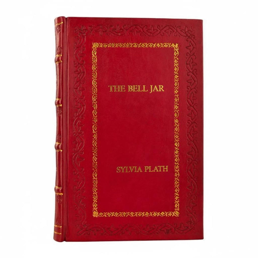 The Bell Jar By Sylvia Plath, Leather Bound