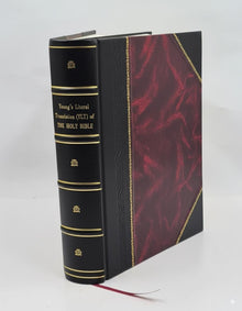 Young's Literal Translation 1862 Containing The Old And New Test [Leather Bound]
