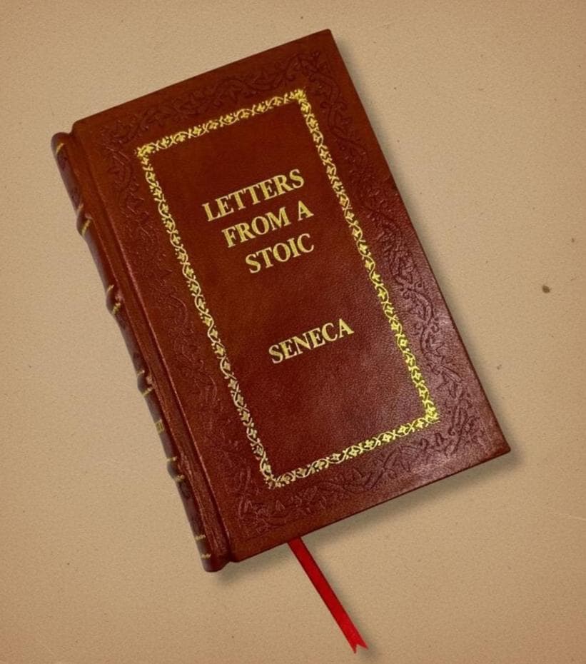 Letters from a Stoic, Seneca Philosophy, Leather Bound Edition
