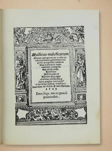 Malleus Maleficarum, 1519 by Jacobo Sprege [Leather Bound]