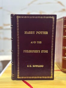 Harry Potter Philosopher's Stone  - Exquisite Leather Edition - Collector's Dream
