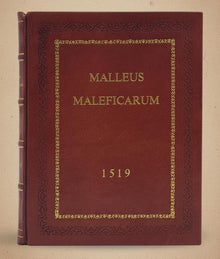 Malleus Maleficarum, 1519 by Jacobo Sprege [Leather Bound]