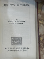 The King in Yellow 1895 Robert W. Chambers [Leather Bound]