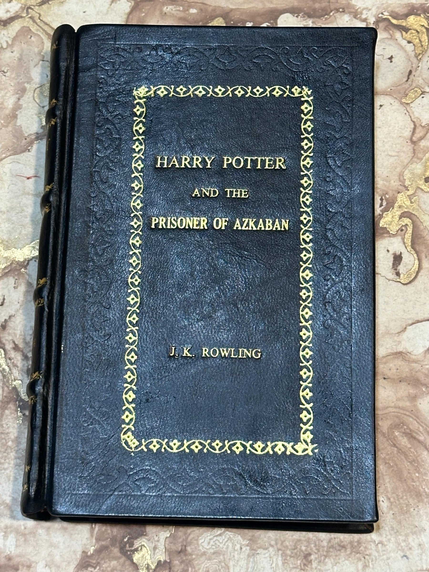 Harry Potter and the Prisoner of Azkaban: Hand-bound Leather Collector Book