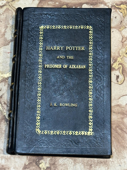 Harry Potter and the Prisoner of Azkaban: Hand-bound Leather Collector Book