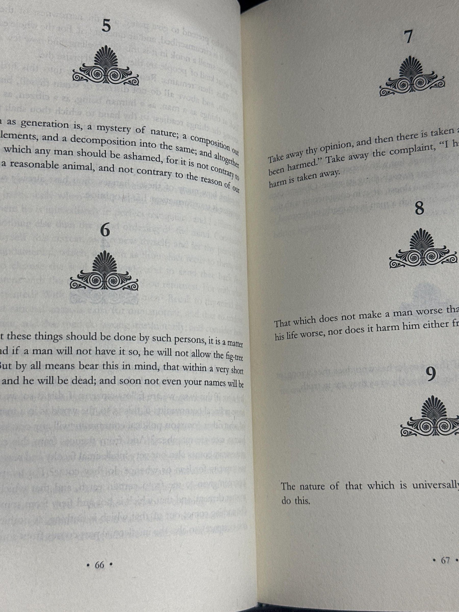 Meditations by Marcus Aurelius, Leather Bound Edition