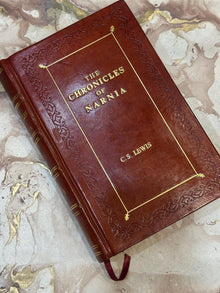 The Chronicles of Narnia by C.S. Lewis Leather Bound Edition