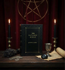 The Satanic Bible By La Vey, Anton [Full Leather Bound]