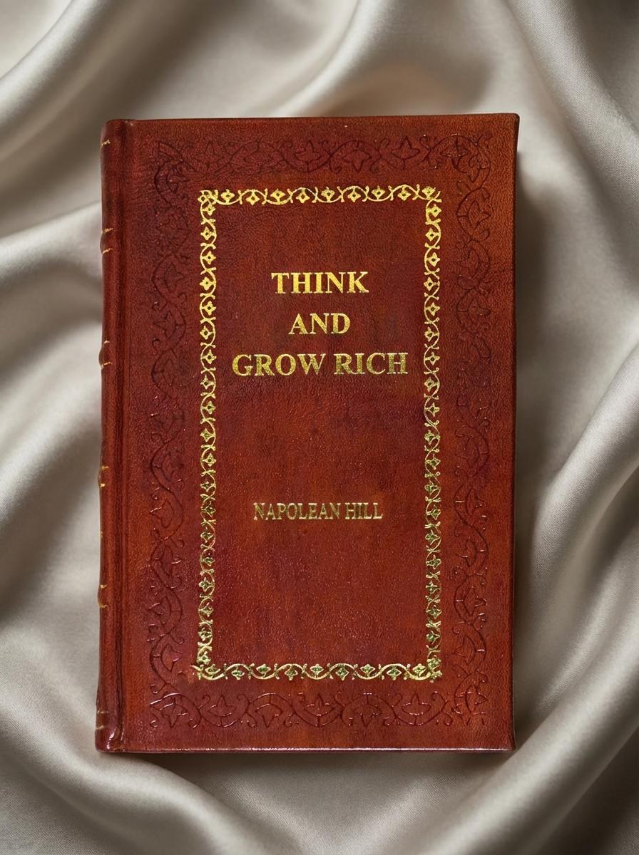 Think and Grow Rich By Napoleon Hill Leather Bound Edition
