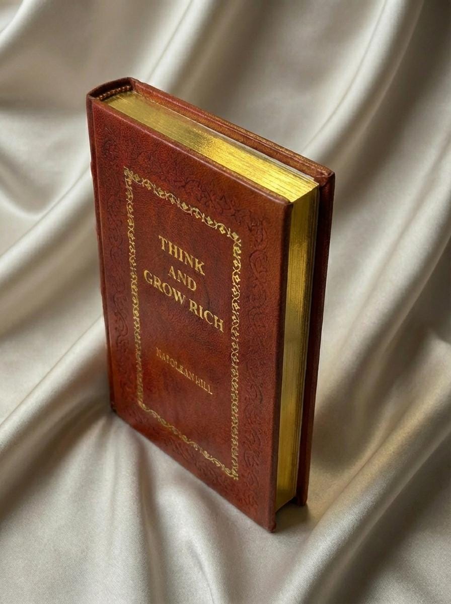 Think and Grow Rich By Napoleon Hill Leather Bound Edition