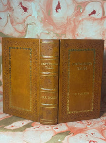Unfinished Tales by J.R.R. Tolkien, Leather Bound Edition