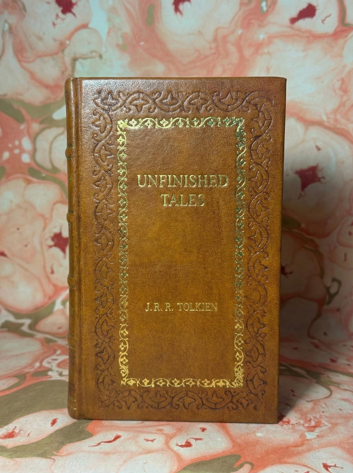 Unfinished Tales by J.R.R. Tolkien, Leather Bound Edition