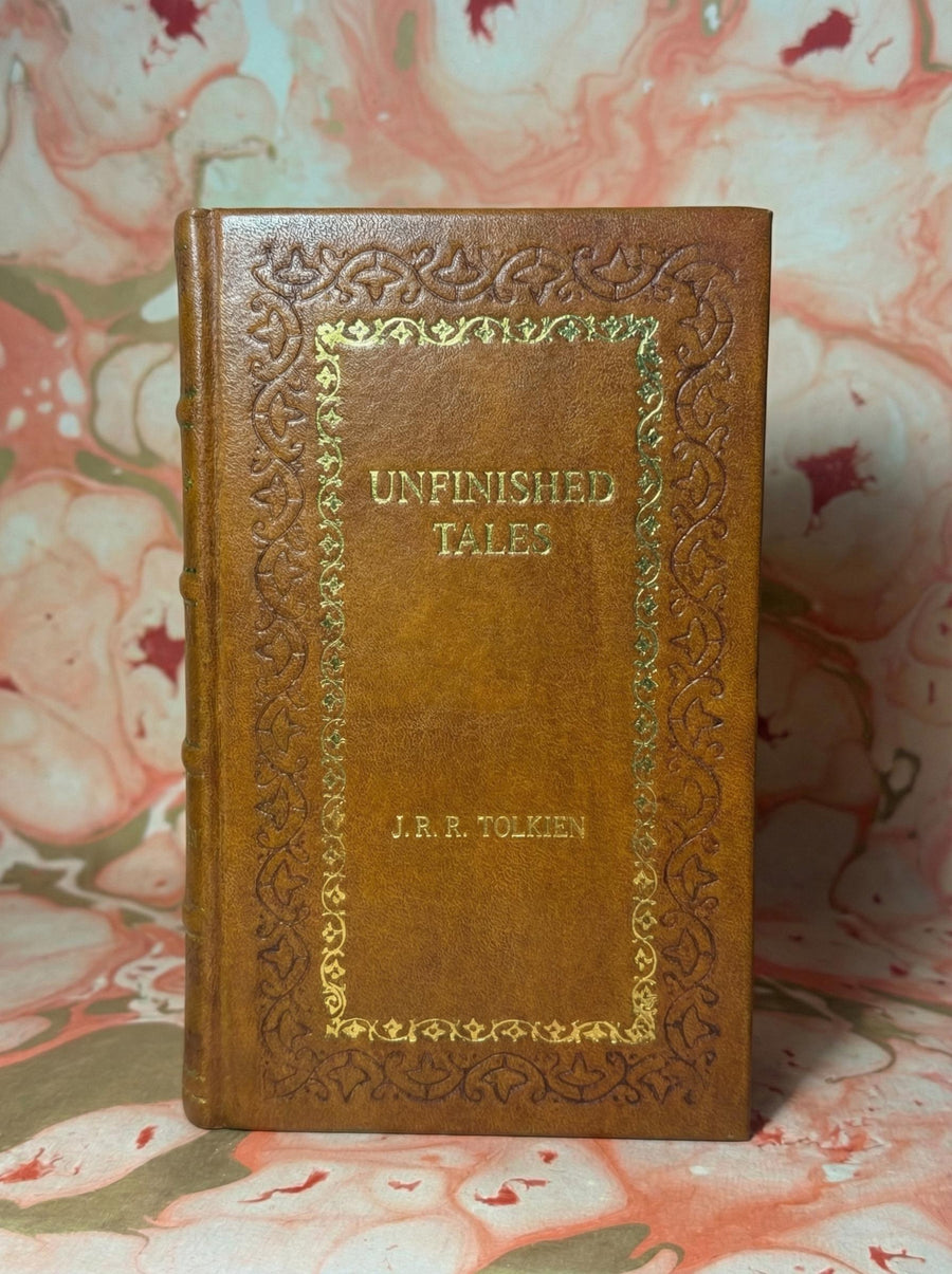 Unfinished Tales by J.R.R. Tolkien, Leather Bound Edition