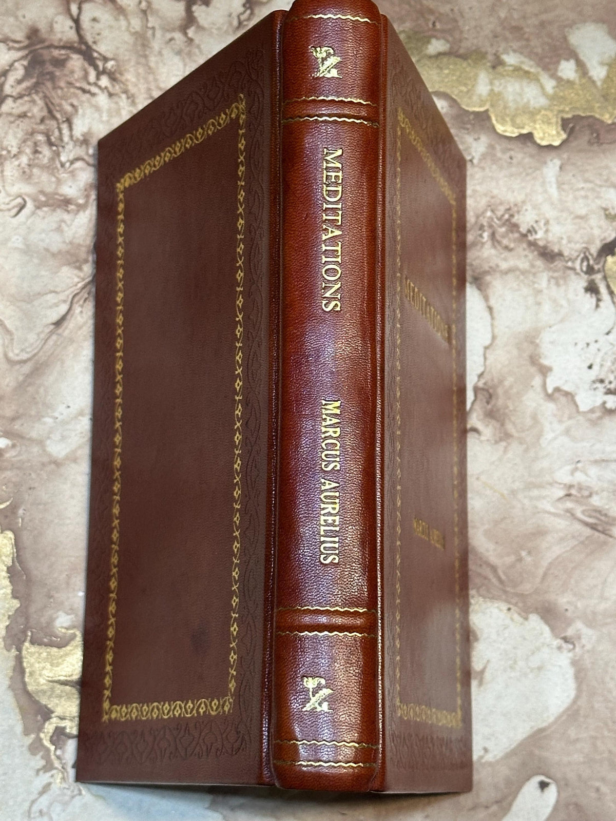 Meditations by Marcus Aurelius, Leather Bound Edition