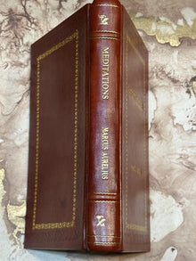 Meditations by Marcus Aurelius, Leather Bound Edition