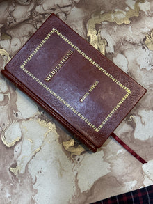 Meditations by Marcus Aurelius, Leather Bound Edition