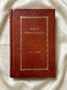 Mere Christianity by C. S. Lewis Leather-Bound Edition